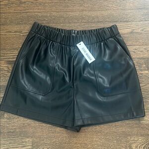 NWT - Steve Madden Black High Waist Shorts